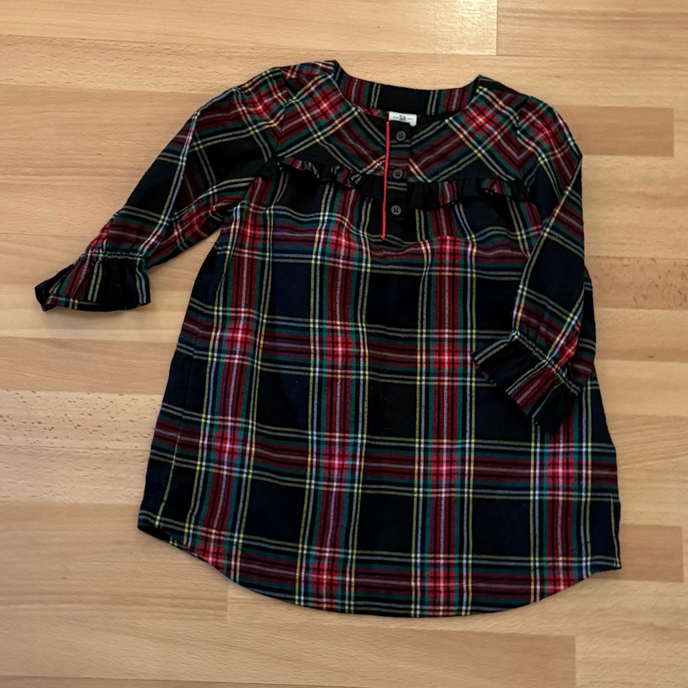 Crewcuts Multicolor Plaid Kids nightgown